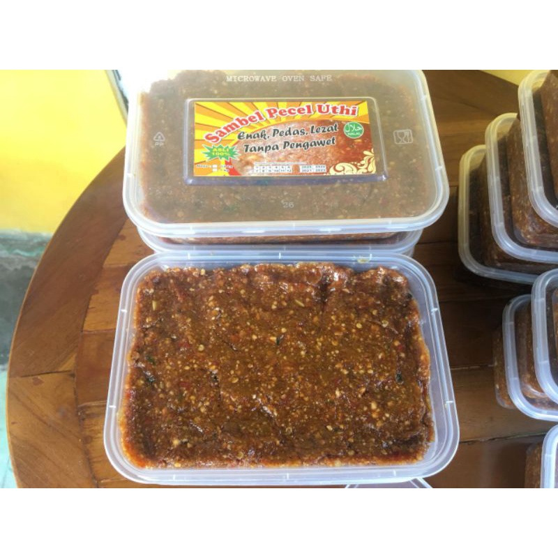 

sambal pecel uthi/sambal kacang/saus kacang/sambal gado gado/karedok/siomay