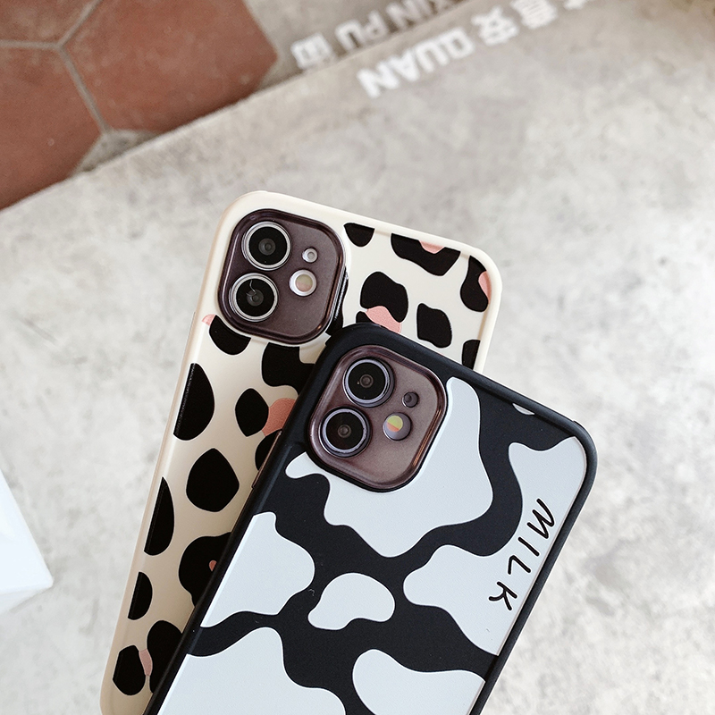 【Removable lens】 casing iphone Leopard print is suitable casing iphone for iPhone 12 pro max iPhone case 11 Pro Max soft case iPhone 7 8 Plus X Xr Xs XsMax se2020 soft shell