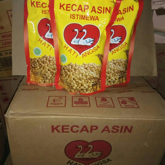 

vd2011c Kecap Asin Refill Hati Angsa 600Ml Fsfs201