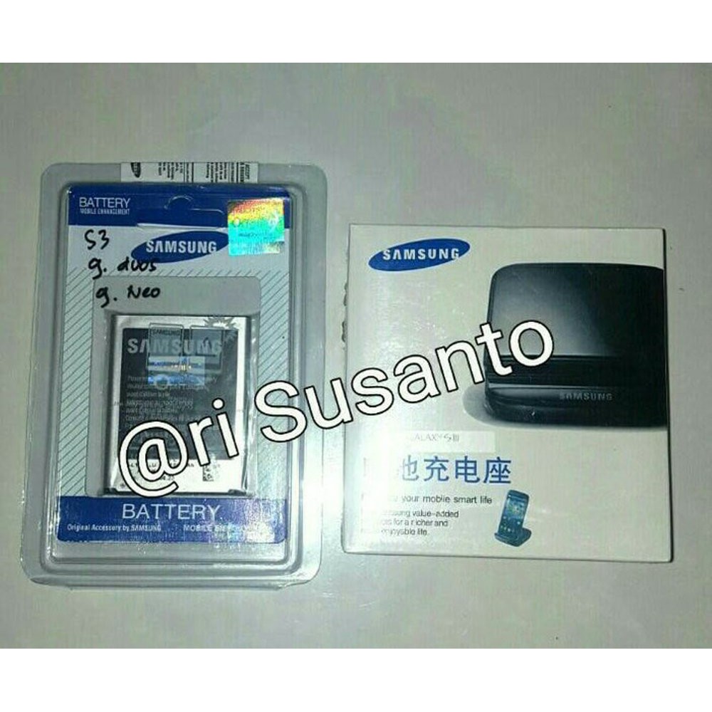 Baterai + Desktop Charger Samsung Galaxy Grand Neo i9060