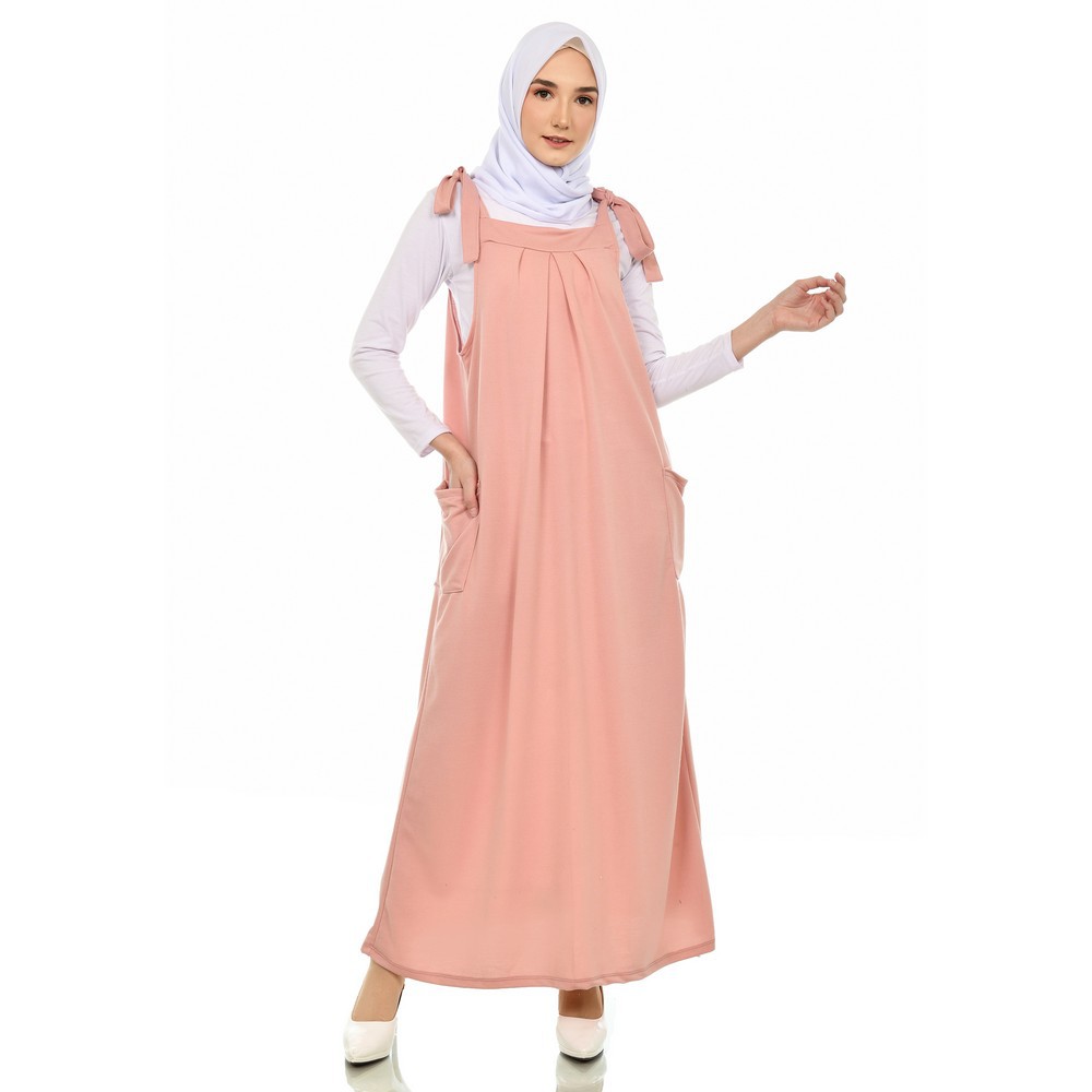 Mybamus Nadir Pocket Overall Dress - Gamis Jumpsuit Muslim-5