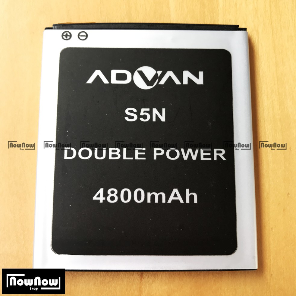 Baterai Advan S5N Original Double Power Batre Batrai Battery HP