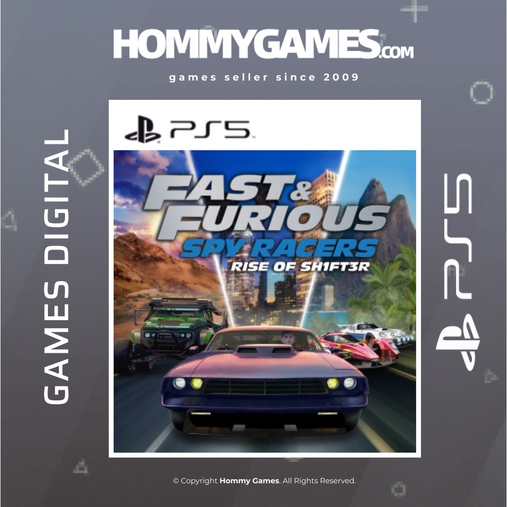 Fast and Furious Spy Racers Rise of SH1FT3R PS5 &amp; PS4 Digital Games