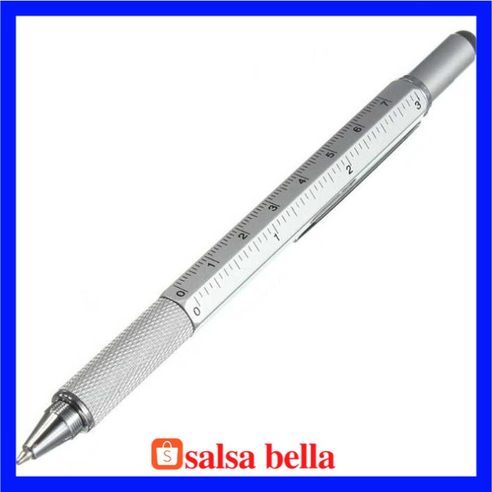 

Salsabella Pena Multifungsi Stylus + Penggaris + Level + Obeng