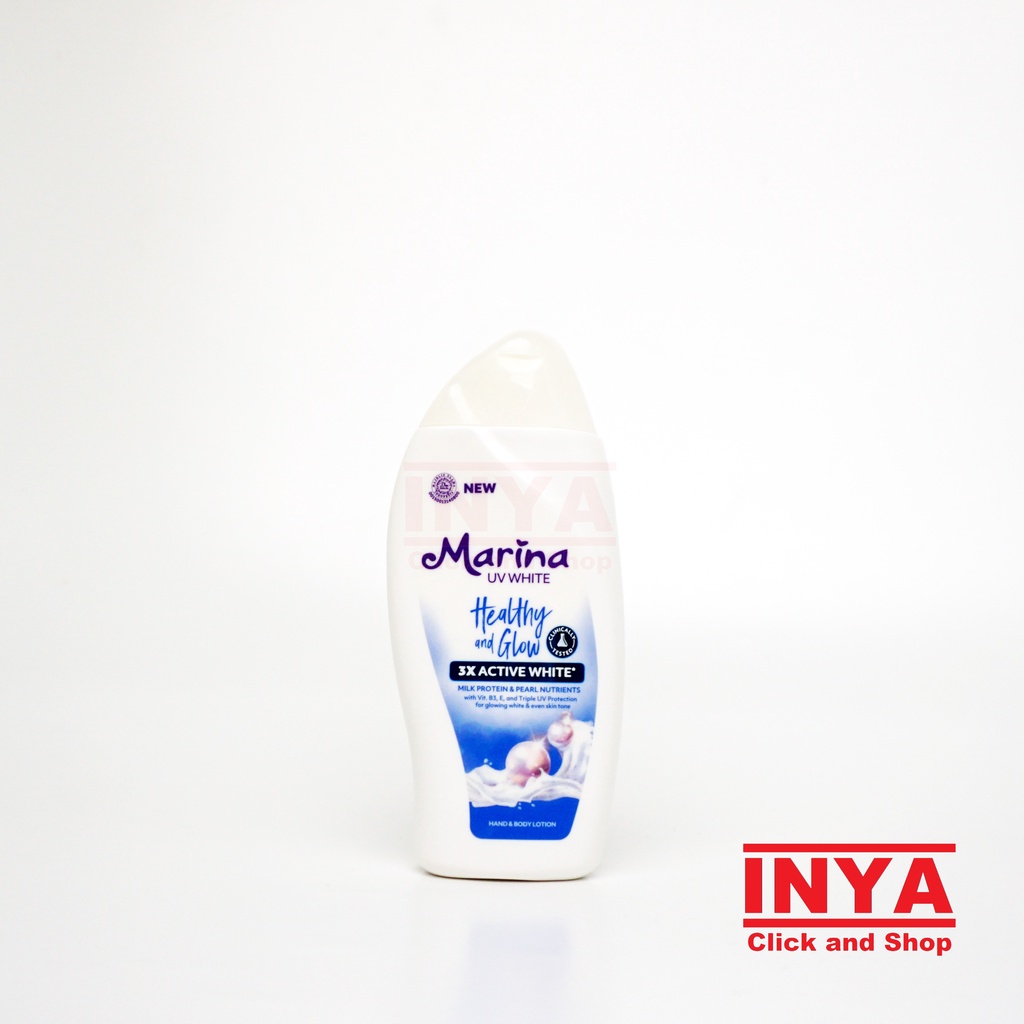 MARINA UV WHITE HEALTHY AND GLOW MILK 92ml - Hand and Body Lotion