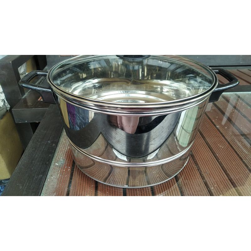 Panci Nasi Tutup Kaca ukuran 26cm