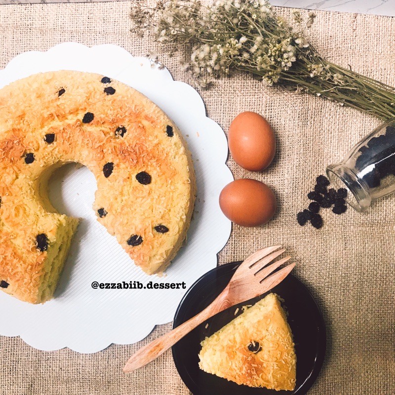 

Cake kentang keju Panggang