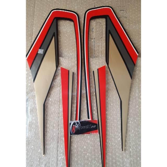 STRIPING RX KING 92 MERAH