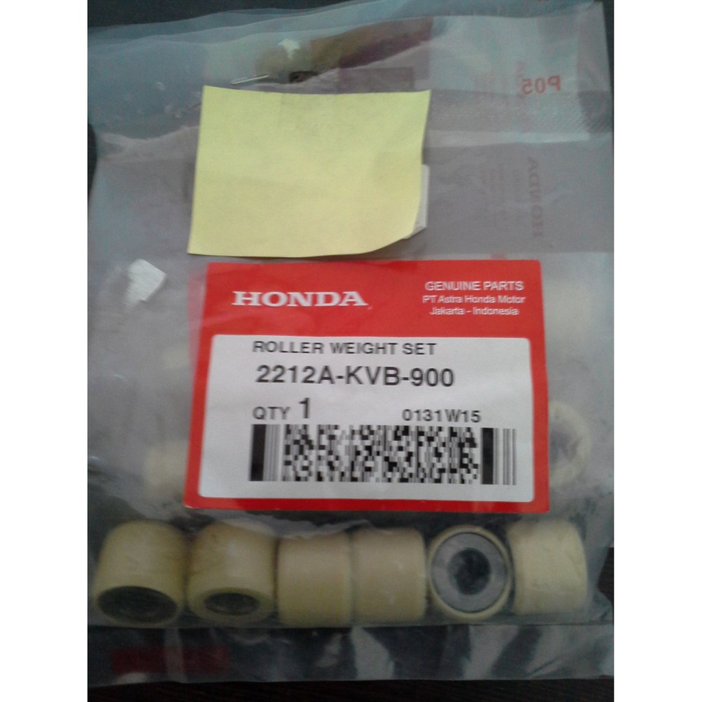 ROLLER U  BEAT FI  SCOOPY FI  VARIO  VARIO 110FI   ROLLER WEIGHT SET