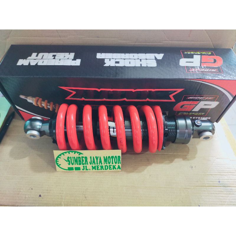 monoshock Ninja RR ride it GP series ukuran 265mm . shok belakang Ninja RR ride it GP bahan cnc