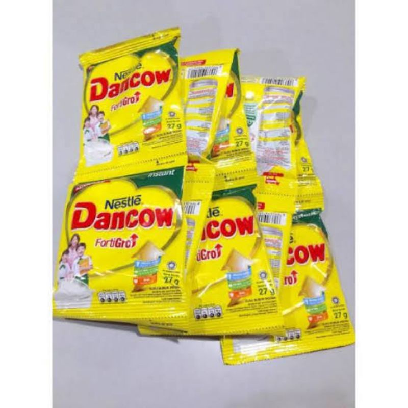 

Dan cow dancow susu fortigo cream instant vanila coklat renceng