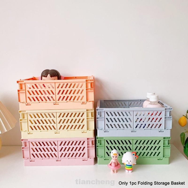 Keranjang lipat penyimpanan serbaguna / mini storage box