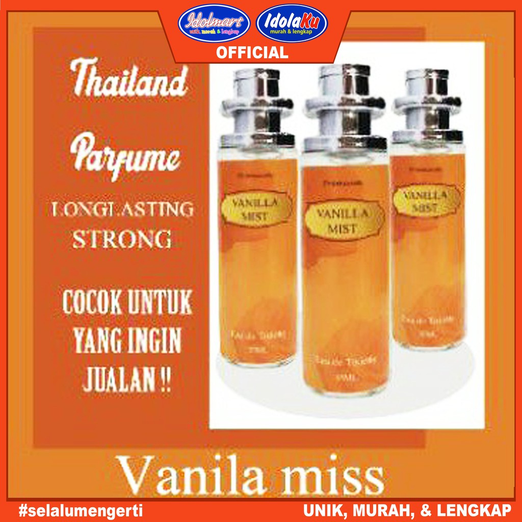 IDOLAKU parfum thailand Botol Bulat kualitas terbaik parfum Premium