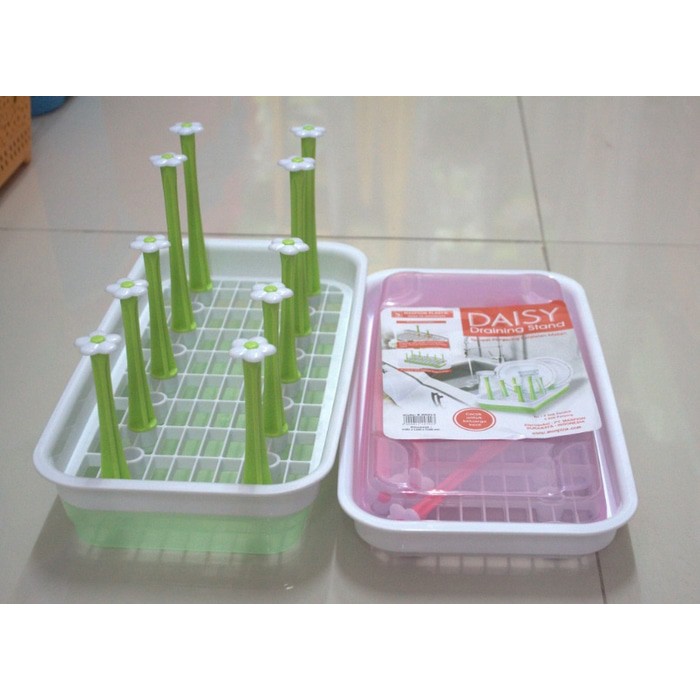 DISKON - GANTUNGAN GELAS STAND GLASS / RAK GELAS PLASTIK / RAK PIRING MURAH
