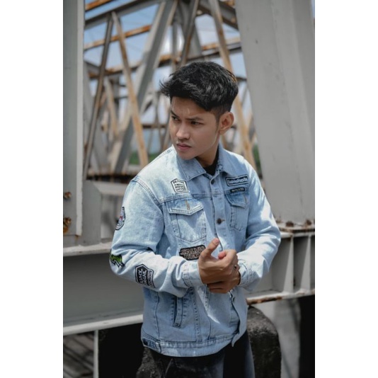 JAKET JEANS SANDWASH ORIGINAL SALVIOHEXIA - JAKET JEANS BLACKACID - JAKET JEANS SANDWASHBLACK - JEANS SALVIOHEXIA - JAKET JEANS PRIA - JAKET JEANS EMBLEM