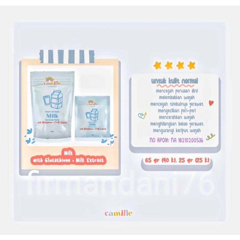 Camille Beauty NadShavv AGENT RESMI PUSAT❤️Langsung Kirim CAMILLE BEAUTY 65gr❤️Bpom Register-7