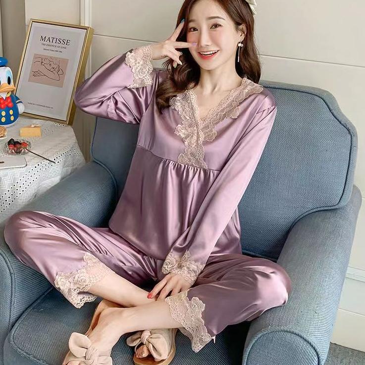Sangat Nyaman.. daster kekinian/baju tidur wanita satin premium/baju tidur wanita dewasa/daster leng