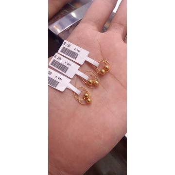 anting Baby Mrican / emas kadar 10k /anting bayi / 0.5gram /anting bayi