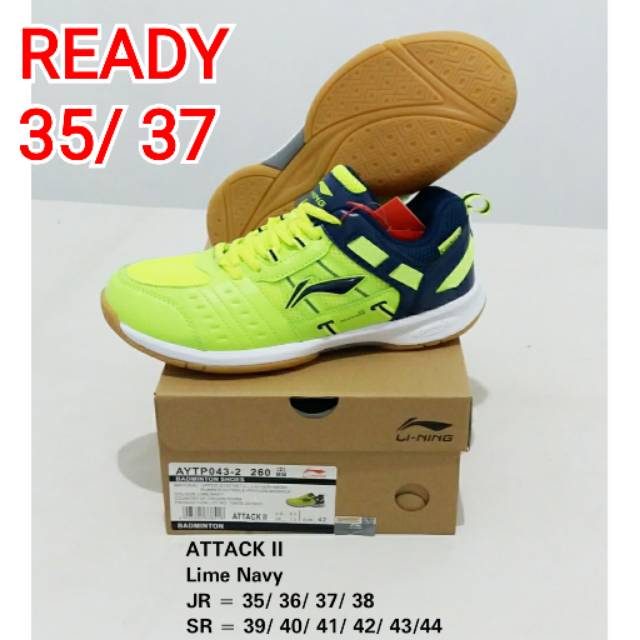 Sepatu badminton lining ATTACK II