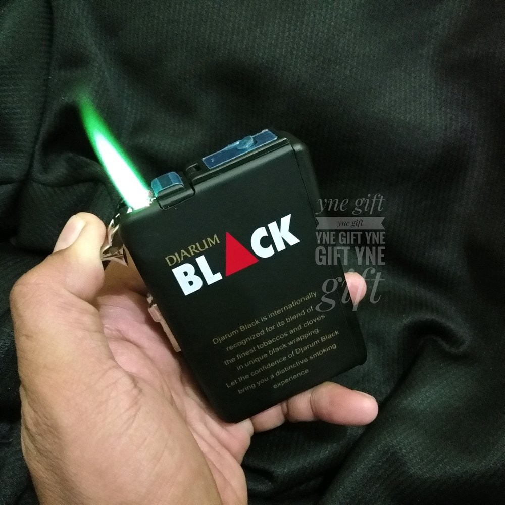 PROMO COD Kotak Rokok Korek Api Djarum Black. Tempat Rokok Unik. Bungkus Rokok Murah