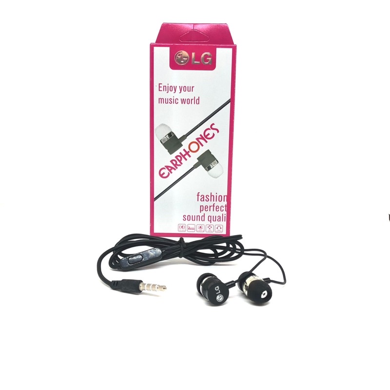 HANDSFREE BRANDED LG SMARTPHONE COMPATIBLE SEMUA HP ANDROIDD