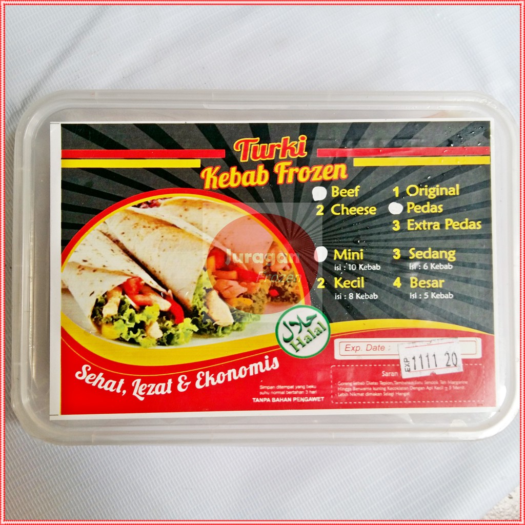 

KEBAB FROZEN MINI TURKI HALAL DAGING SAPI MURAH