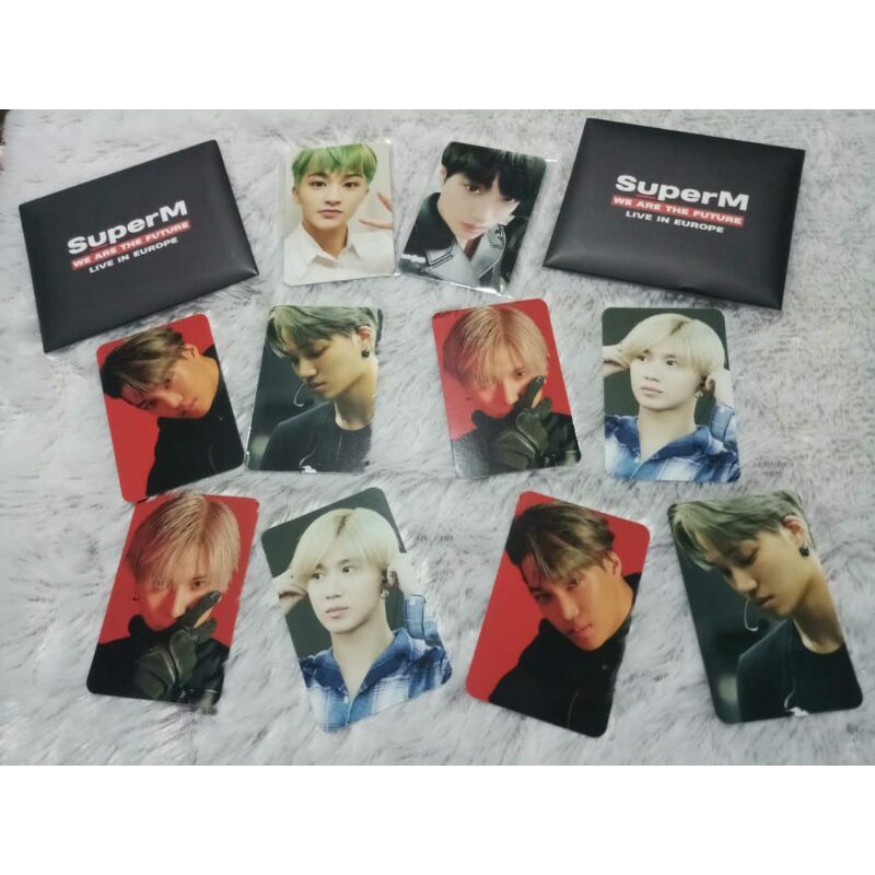 SuperM Europe Tour pc photocard