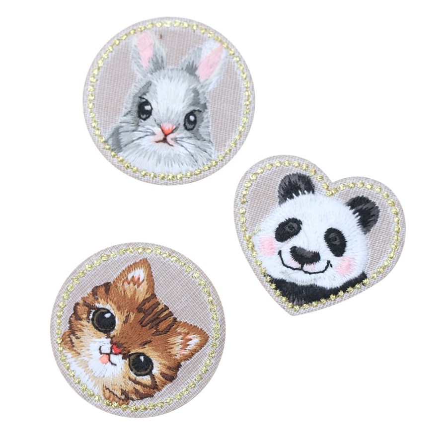 Iron On Embroidery Patch - Cute Animal