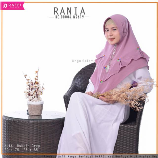 Rania ori daffi hijab