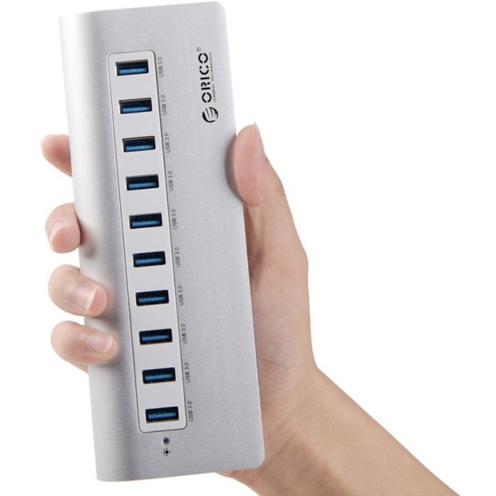 ORICO M3H10 ORI 10-Port USB Hub USB 3.0 Material Aluminium