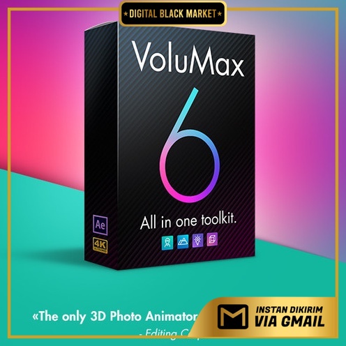 VoluMax 6 3D Photo Animator After Effects Project Files