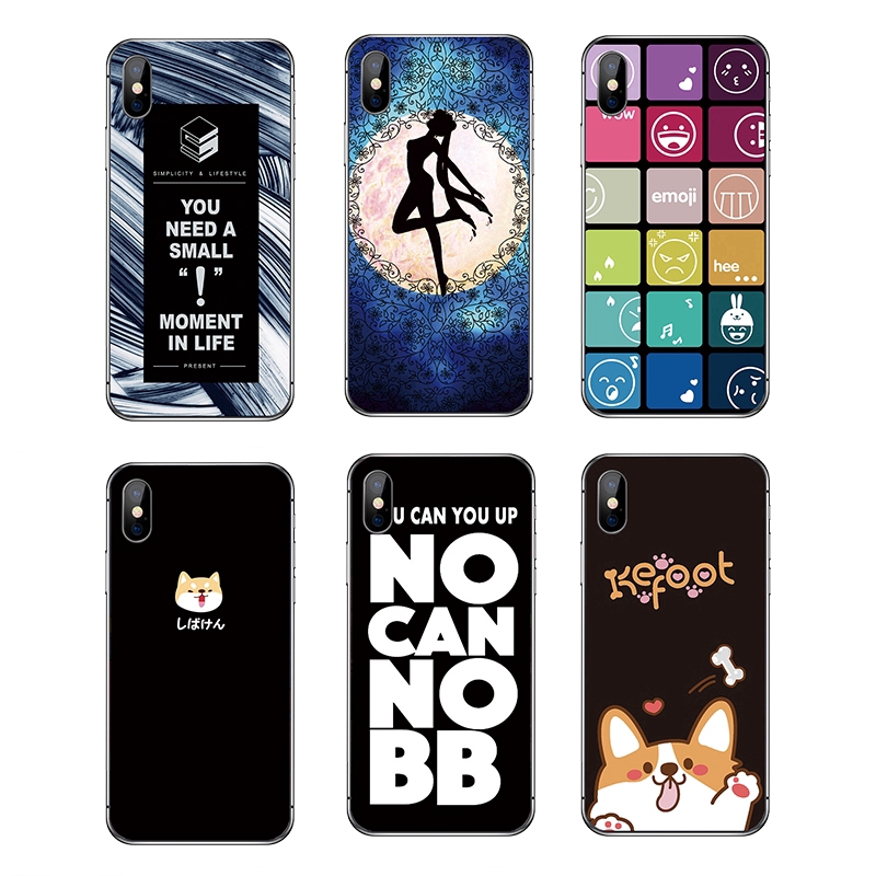 Casing Soft Case Tpu Motif Anjing Lucu Untuk Iphone X 8 7 6 6s