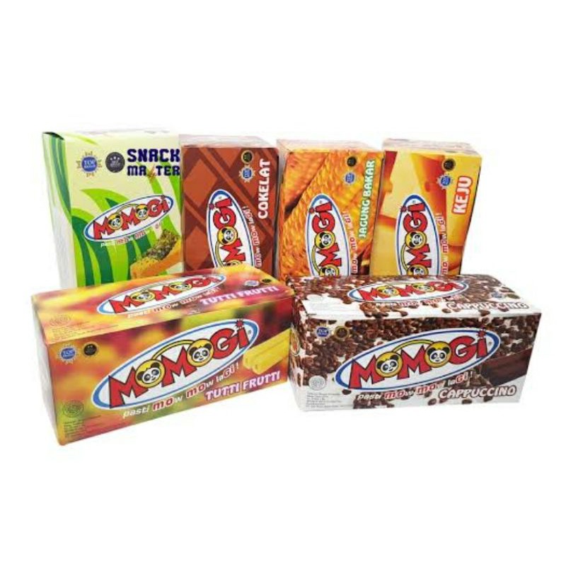 

Momogi Stick biskuit cemilan 1dus isi 20pcs