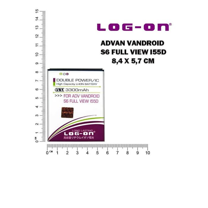 BATERAI - BATRE ADVAN S6 - ADVAN S6 FULL VIEW - ADVAN i55D - DOUBLE IC