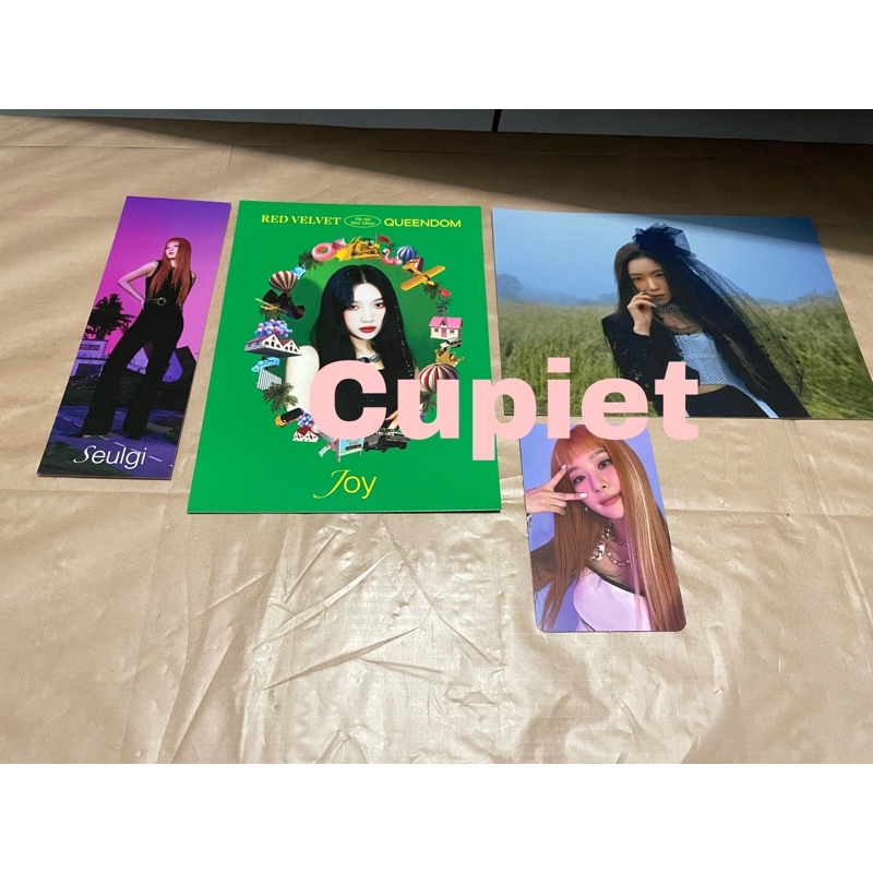 (READY) SEULGI QUEENDOM (BACA DESK)