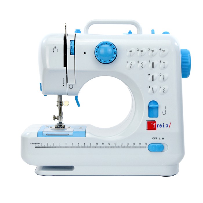 Jual Mesin Jahit Portable Mini Fhsm 505a 505 A 12 Pola Jahitan Indonesia Shopee Indonesia
