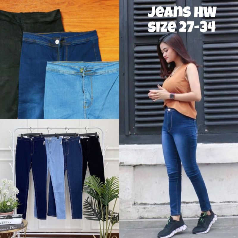 KIRANAOFFICIAL - ( COD ) Celana jeans high waist ( C06 )