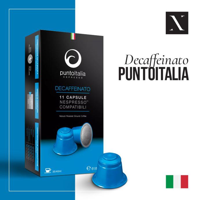 

PUNTOLTALIA ESPRESSO - DECAFFEINATO - NESPRESSO COMPATIBLE