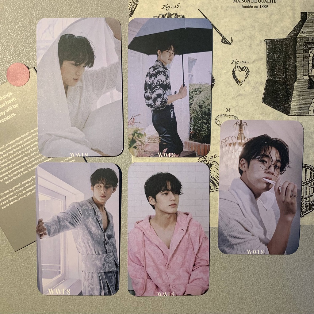 [ READY ] Photocard PC Unofficial SEVENTEEN MINGYU WAVES PHOTOSHOOT