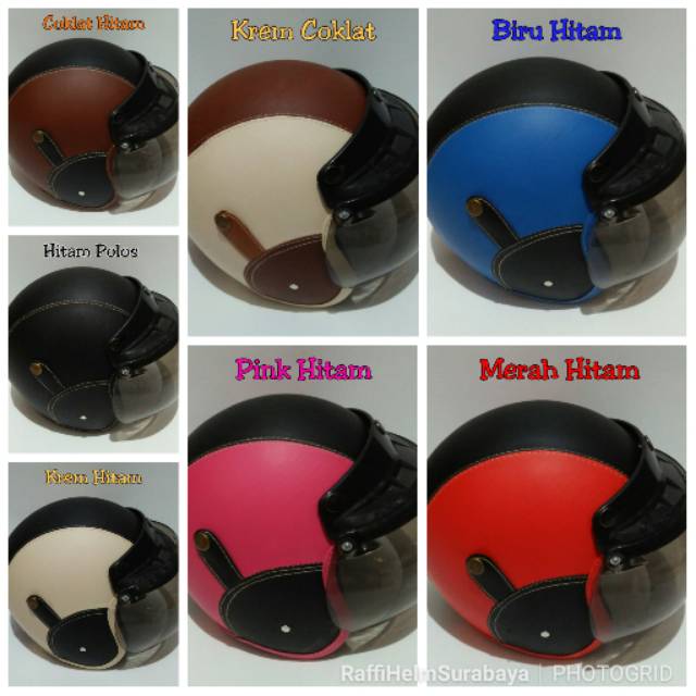 Helm Bogo Anak Polos