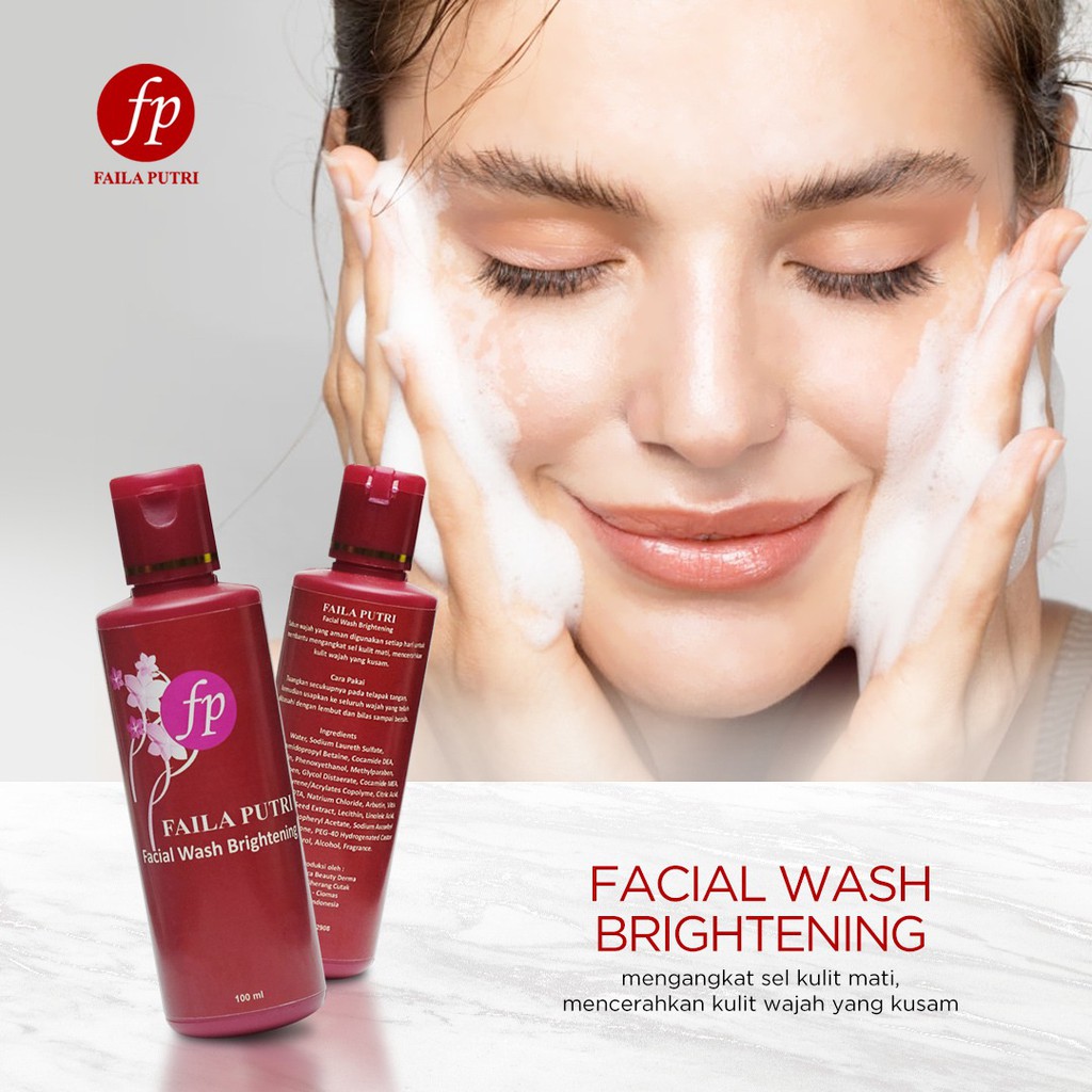 BELI 2 GRATIS 1/Facial wash brightening Faila Putri BPOM ORI - sabun wajah