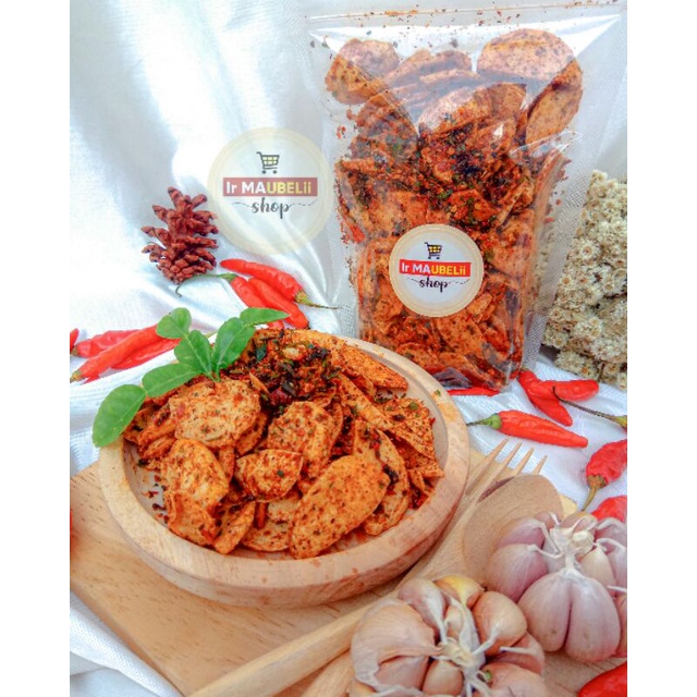 

Irmaubelii_shop Basreng pedas jeruk kemasan Besar Gurih, Renyah, Nikmat