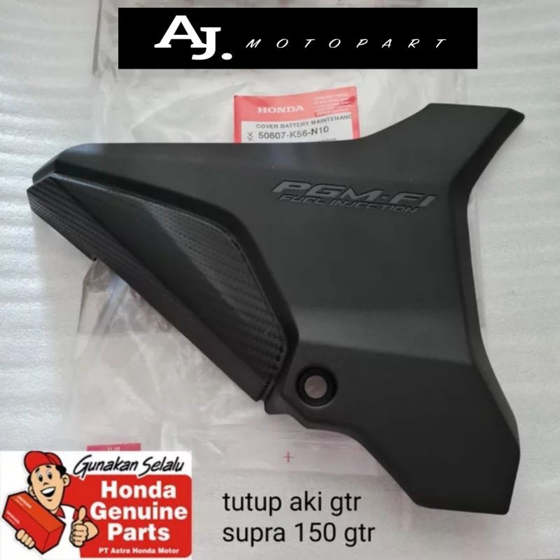 tutup aki tutup baterai gtr supra 150 gtr ori honda ahm
