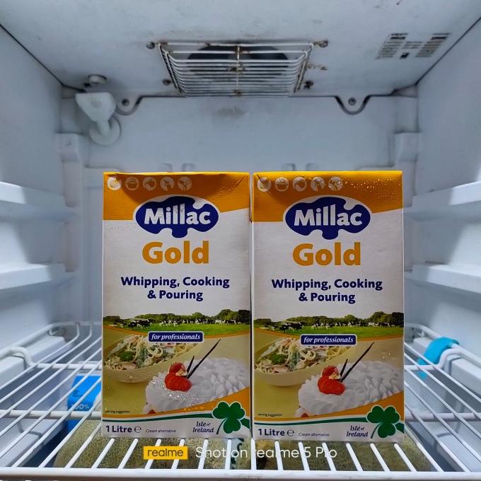 

(BISA COD) Millac Gold Cooking Cream 1 Liter / Millac Gold Whipping Cream 1 Liter NEW Kode 1122