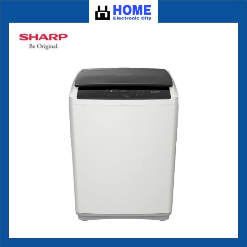 SHARP MESIN CUCI 1 TABUNG 7 KG ES-G876P-GY GARANSI RESMI