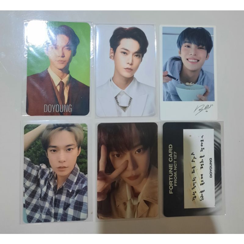 NCT 127 PC DOYOUNG FUTURE JIDAT, PC DOYOUNG TC TRADING CARD UNIVERSE SELCA, PC DOYOUNG KONSEO FORTUN