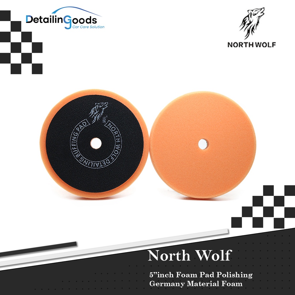 Foam Pad 5.5 inch polishing nortwolf germany