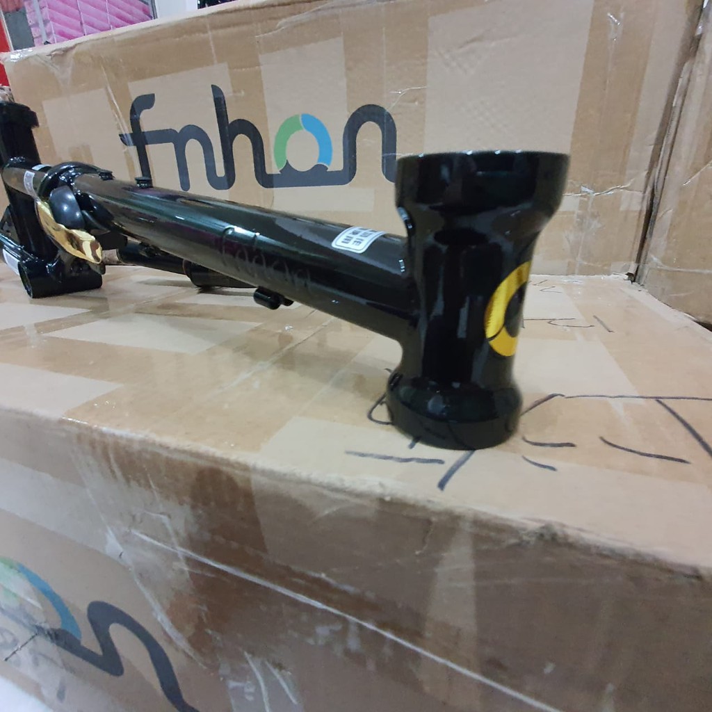 Frame FNHON Gust Black Gold Limited Edition V brake Sepeda Lipat Seli FNHON Hitam Emas Vbrake 16 in