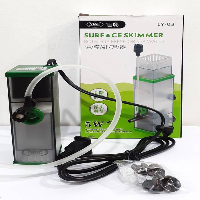 surface skimmer filter aquarium