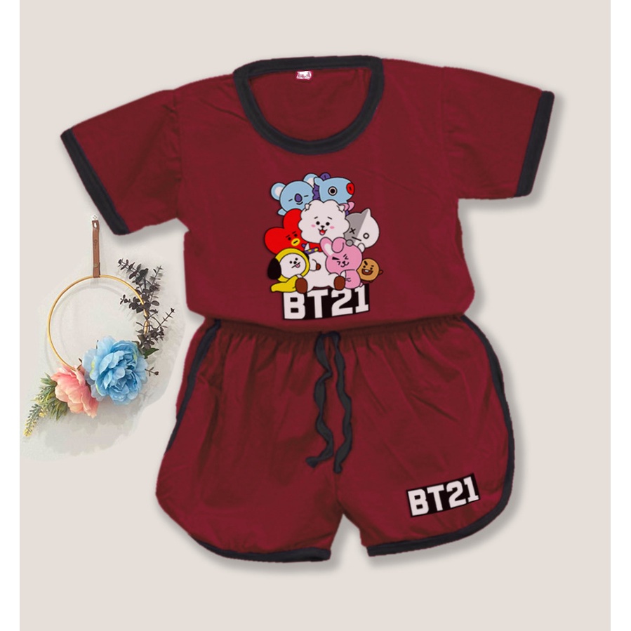 SETELAN PLAYSET CUPA CUP BAJU ANAK KARAKTER / SET ANAK BALITA KARAKTER / SETELAN ANAK UNISEX-5